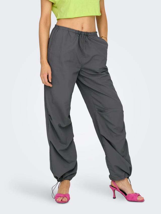 ONLY Straight fit pants with elastic waist - 15300275