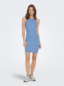 ONLY Slim fit O-hals Korte jurk -Provence - 15300302