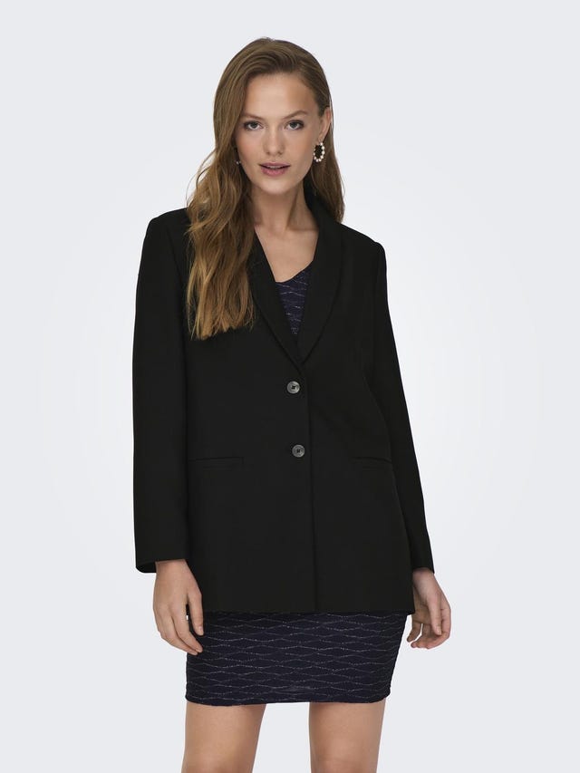 ONLY Loose Fit Shawl lapel Blazer - 15300318