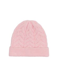 ONLY Cable knitted beanie -Rose Smoke - 15300327