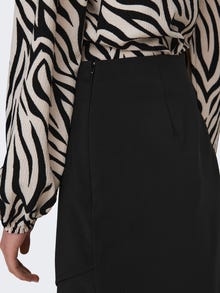 ONLY Mid waist Mini skirt -Black - 15300381