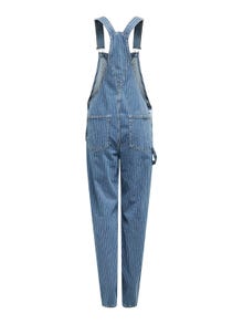 ONLY Locker geschnitten Jeans Overall -Light Blue Denim - 15300461