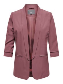 ONLY Curvy classic blazer -Rose Brown - 15300514