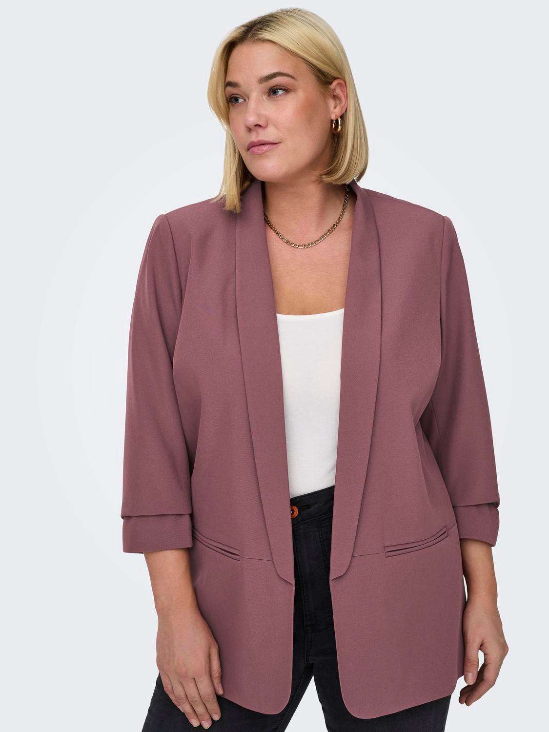 ONLY Blazers Regular Fit Col à revers -Rose Brown - 15300514