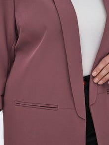 ONLY Curvy classic blazer -Rose Brown - 15300514