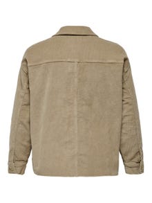 ONLY Spread collar Jacket -Weathered Teak - 15300518