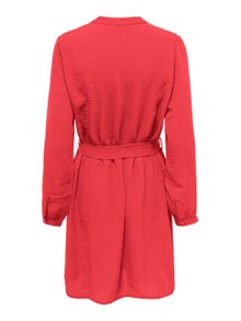 ONLY Regular Fit V-Neck Midi dress -Bittersweet - 15300554
