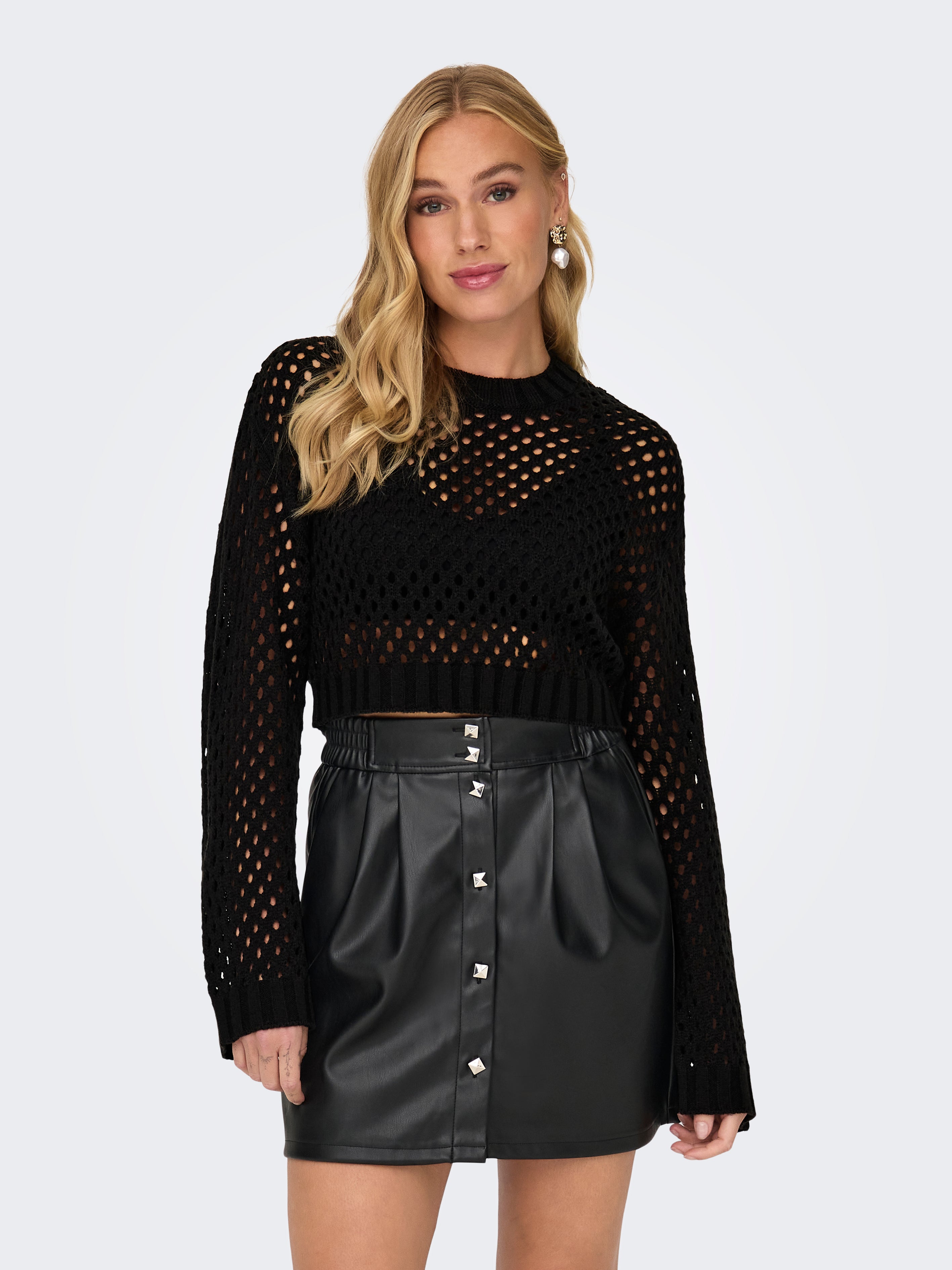 ONLSMILLA Top | Negro | ONLY®