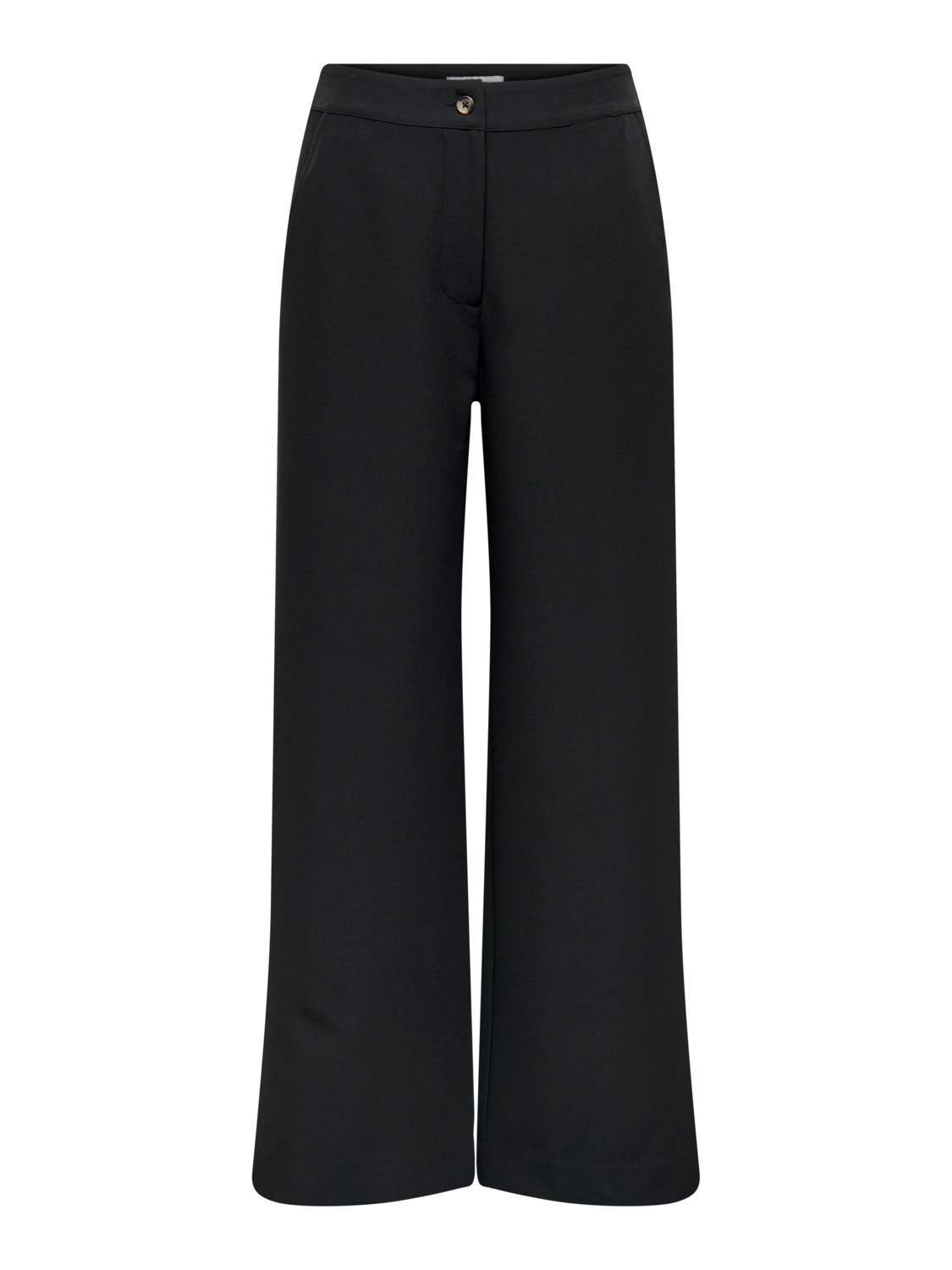 ONLY Pantalons Regular Fit Taille moyenne -Black - 15300584