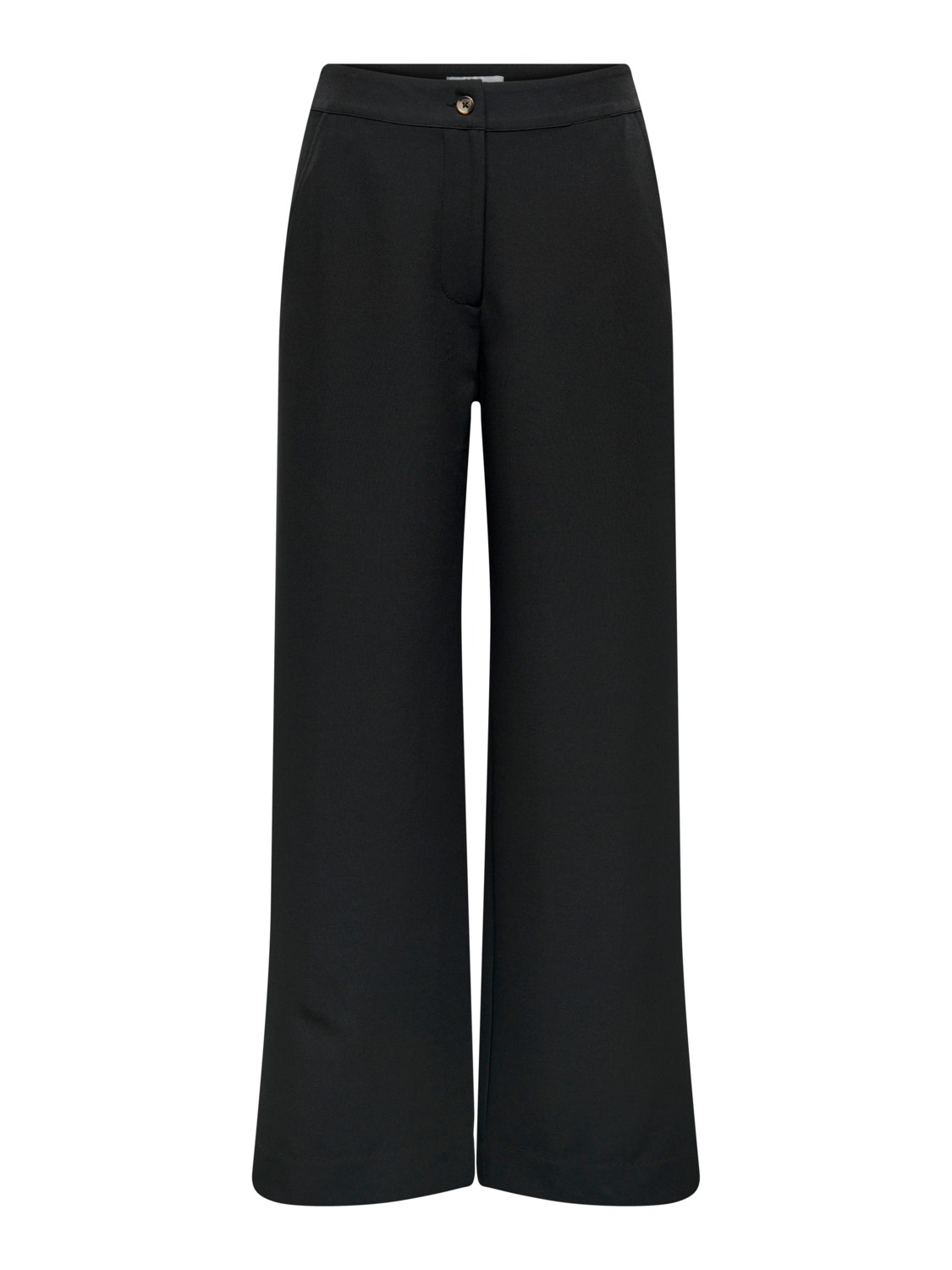 ONLY Regular Fit Mid waist Trousers -Black - 15300584