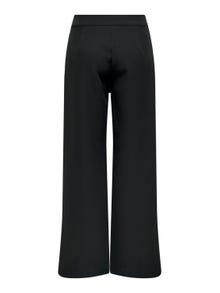 ONLY Regular Fit Mid waist Trousers -Black - 15300584