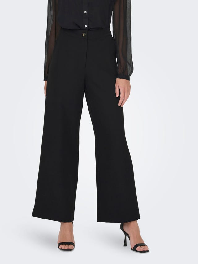 ONLY Regular Fit Mid waist Trousers - 15300584