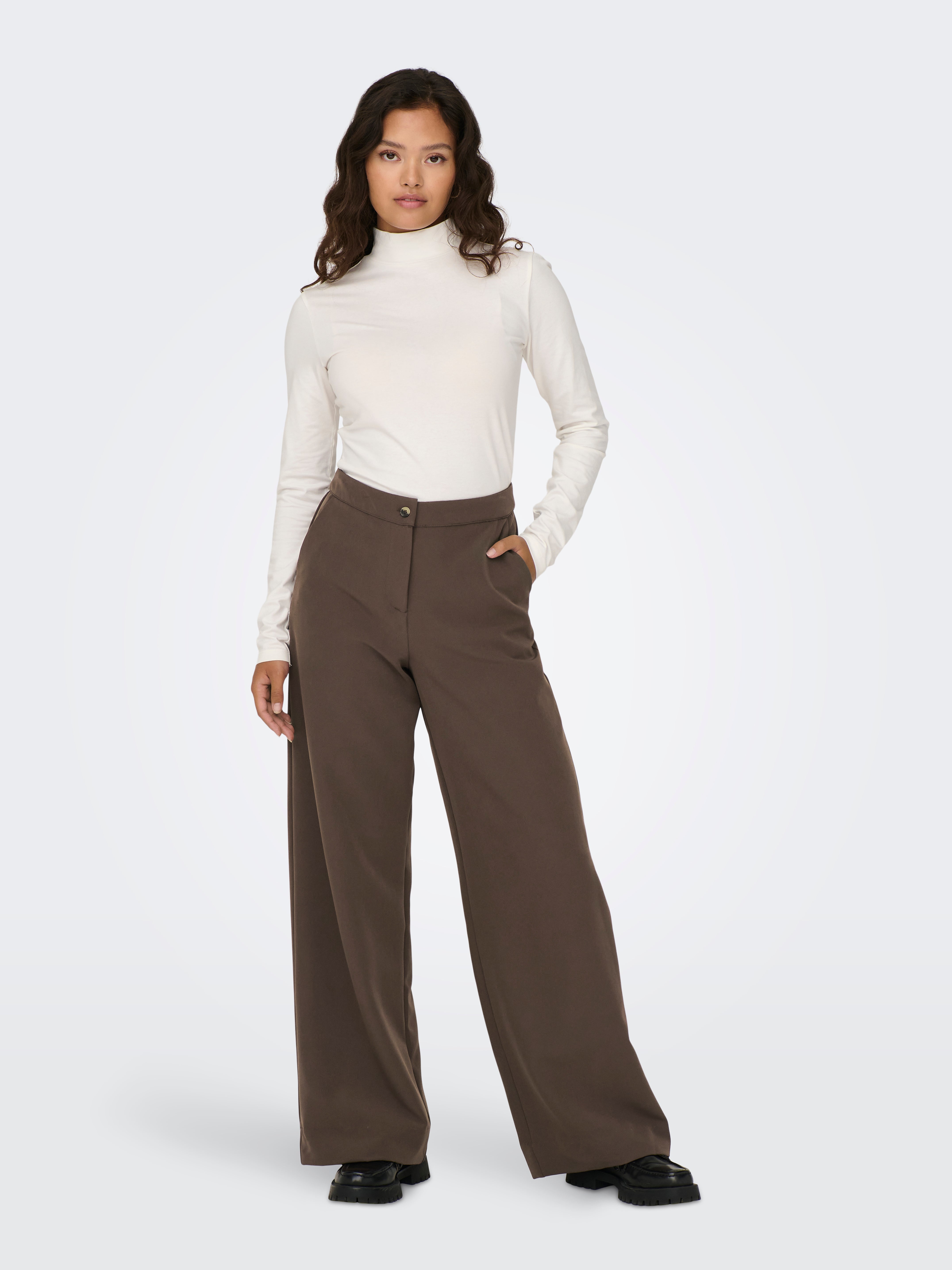 Only wide shop leg pants