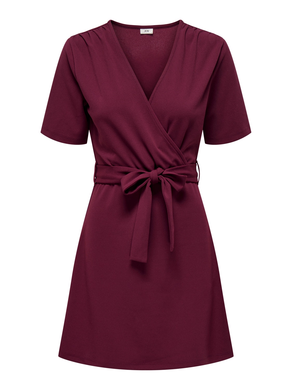 ONLY mini v-hals Wrap kjole -Windsor Wine - 15300588