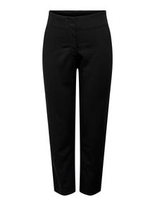 ONLY Pantaloni Regular Fit Vita media -Black - 15300592