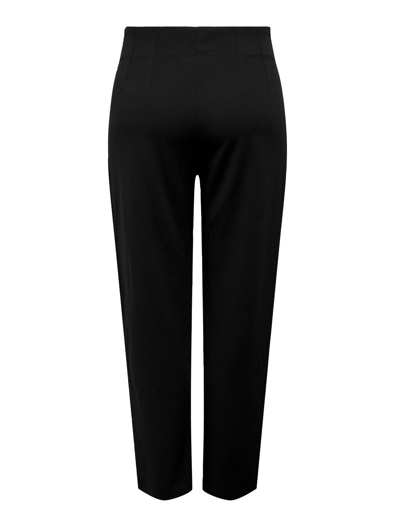 ONLY Regular Fit Mid waist Trousers -Black - 15300592