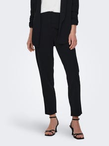 ONLY Pantalons Regular Fit Taille moyenne -Black - 15300592