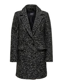 ONLY Short reverse coat -Black - 15300630