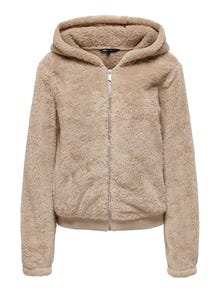 ONLY ONLNEWANNA Plyšová bunda -Humus - 15300635