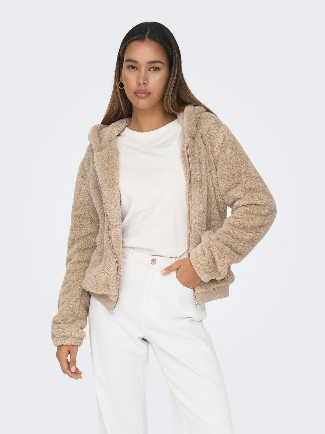 Onlnewanna Teddyfell Jacke