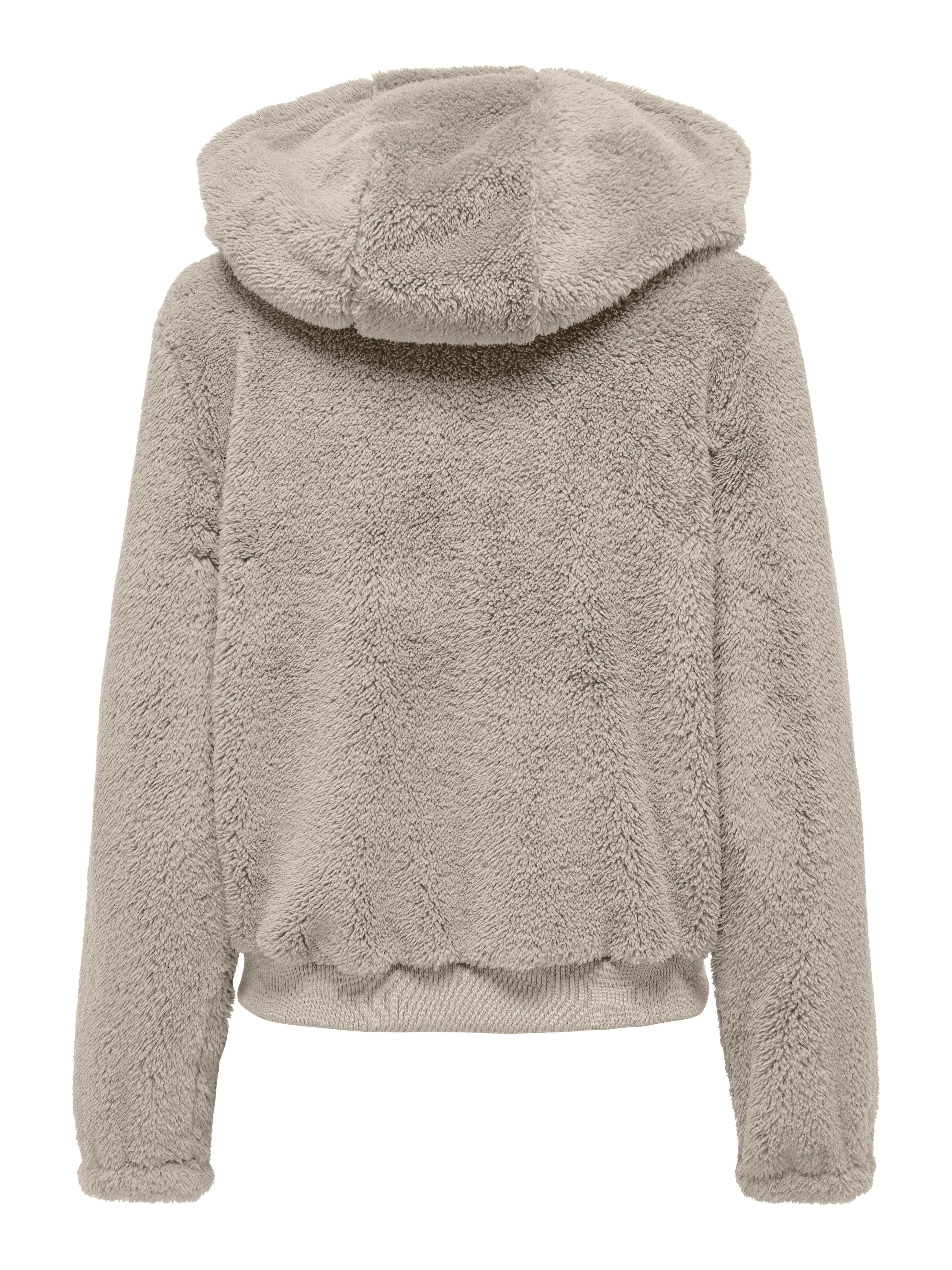 Cardigan Kurzmantel Teddyfleece Teddy Fleece Teddyfell Jacke Only