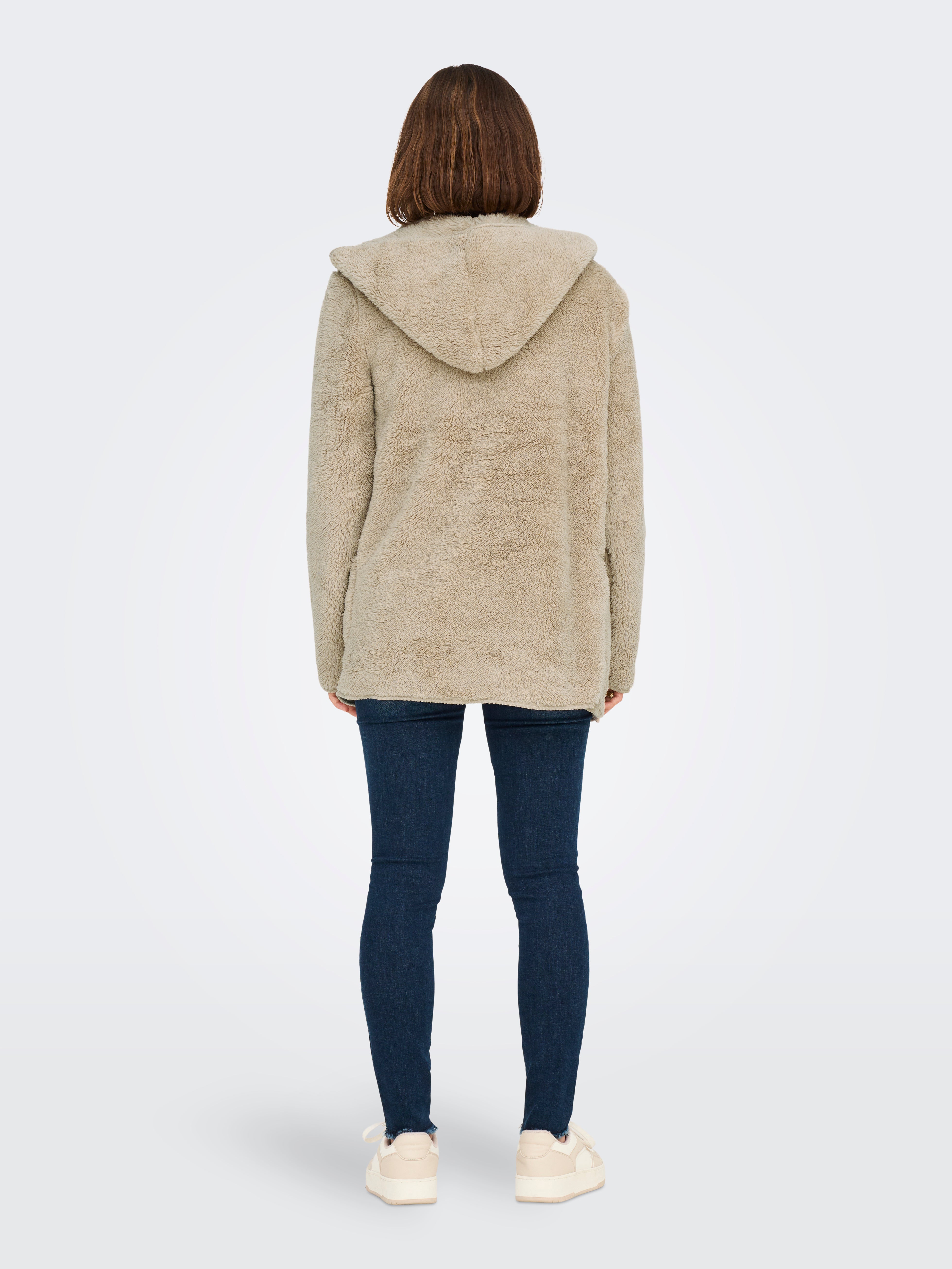 ONLCONTACT Teddyfell Jacke | Beige | ONLY®