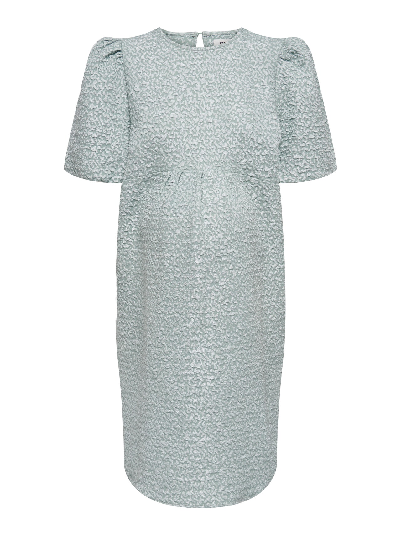 ONLY Mama puff sleeve dress -Chinois Green - 15300638