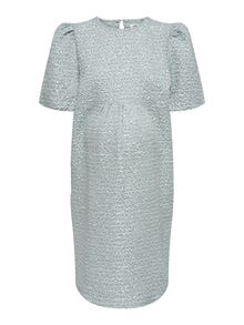 ONLY Regular fit O-hals Korte jurk -Chinois Green - 15300638