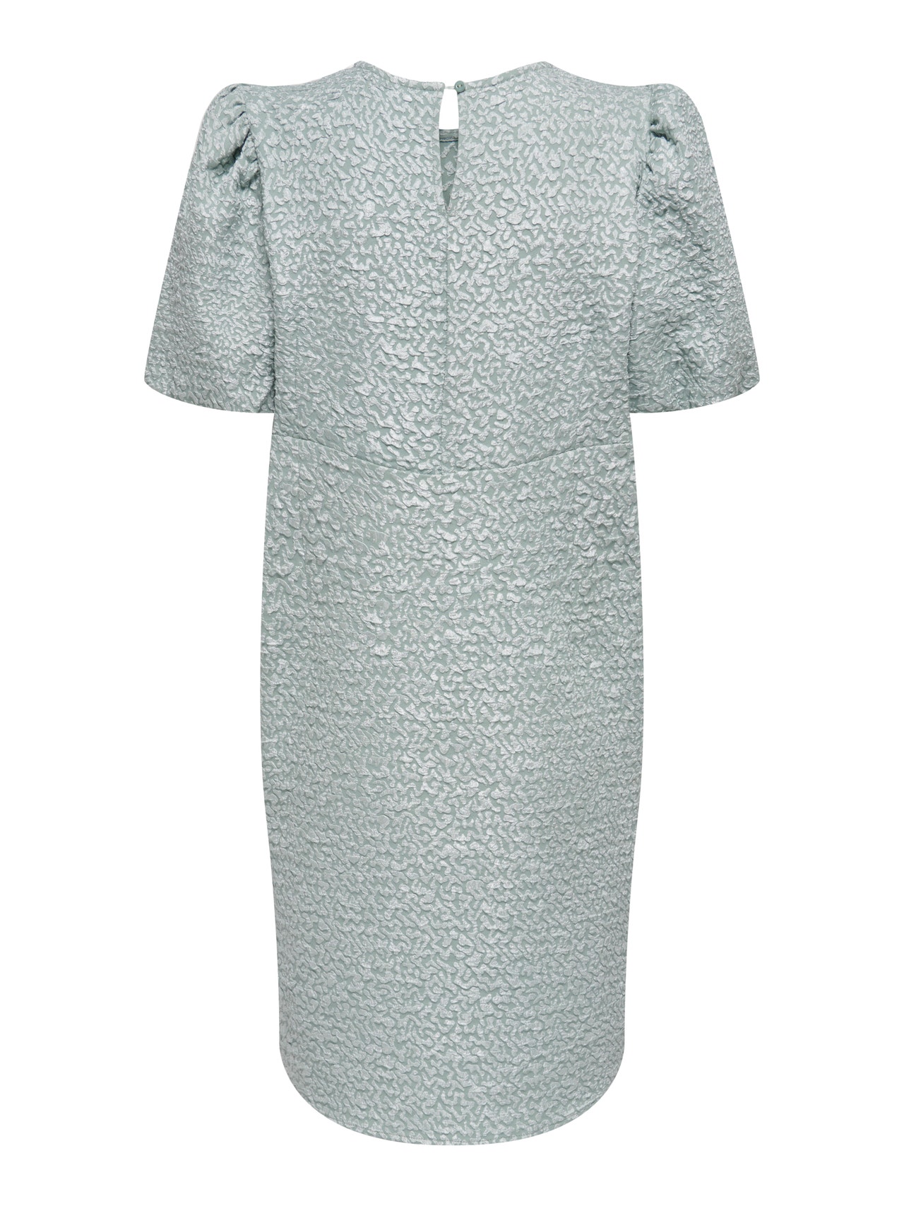 ONLY Normal geschnitten Rundhals Kurzes Kleid -Chinois Green - 15300638