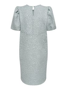 ONLY Regular Fit O-hals Kort kjole -Chinois Green - 15300638