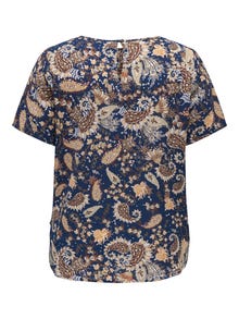 ONLY Camisetas Corte regular Cuello redondo -Twilight Blue - 15300676