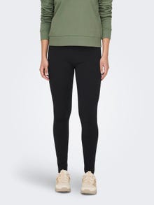 ONLY Leggings with mid waist -Black - 15300690