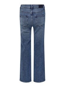 ONLY Jeans Wide Leg Fit -Medium Blue Denim - 15300735