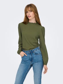 ONLY Top with long sleeves and high neck -Kalamata - 15300749