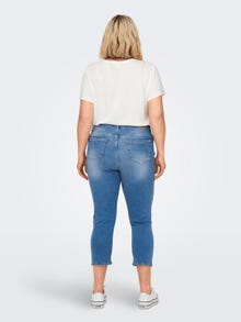 ONLY CARWilly Regular Waist Skinny Jeans -Light Medium Blue Denim - 15300751