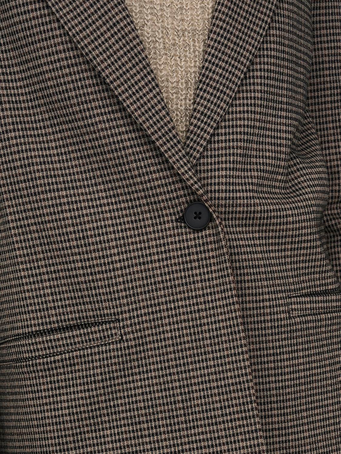 ONLY Regular Fit Spisse jakkeslag Blazer -Cobblestone - 15300777