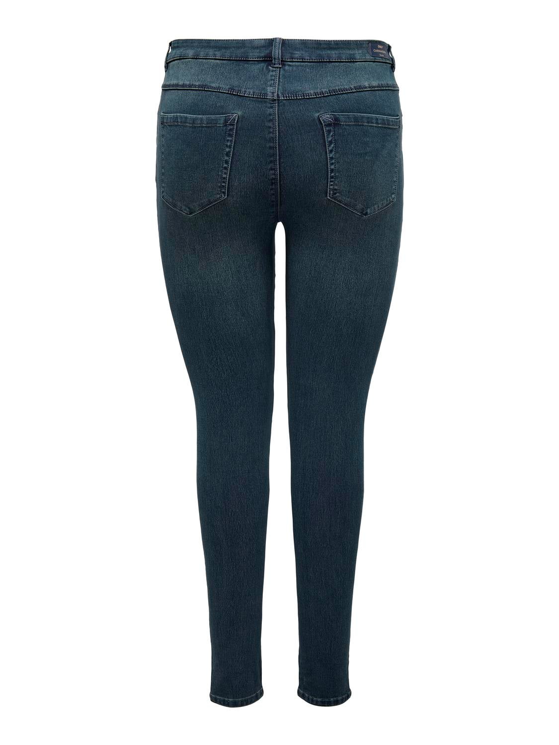 Thumbnail - Caraugusta Hohe Taille Skinny Fit Jeans