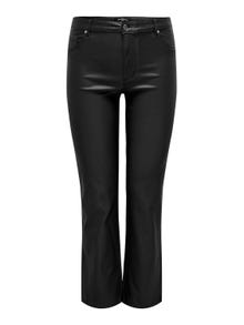 ONLY Slim Straight Fit High waist Trousers -Black - 15300881