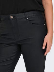 ONLY Gerade geschnittener Slim Fit Hohe Taille Hose -Black - 15300881