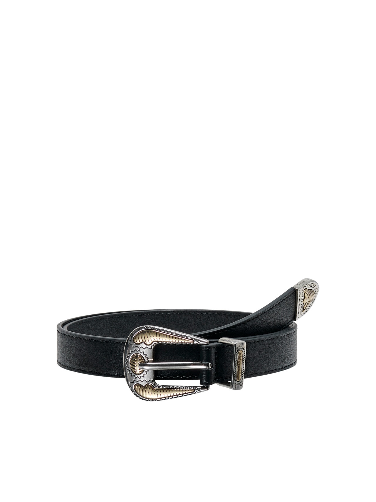 ONLY Faux leather Belt -Black - 15300882