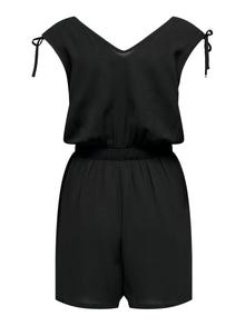 ONLY Playsuit With Elastic Waist -Black - 15300899