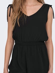 ONLY Playsuit With Elastic Waist -Black - 15300899