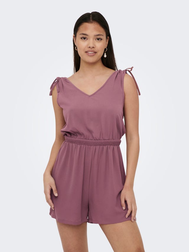 ONLY Playsuit With Elastic Waist - 15300899