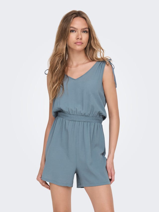 ONLY Playsuit With Elastic Waist - 15300899