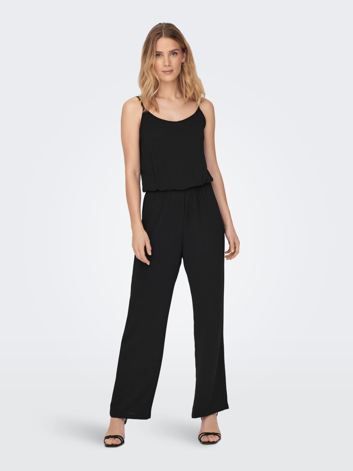 ONLY Thin straps Jumpsuit -Black - 15300900