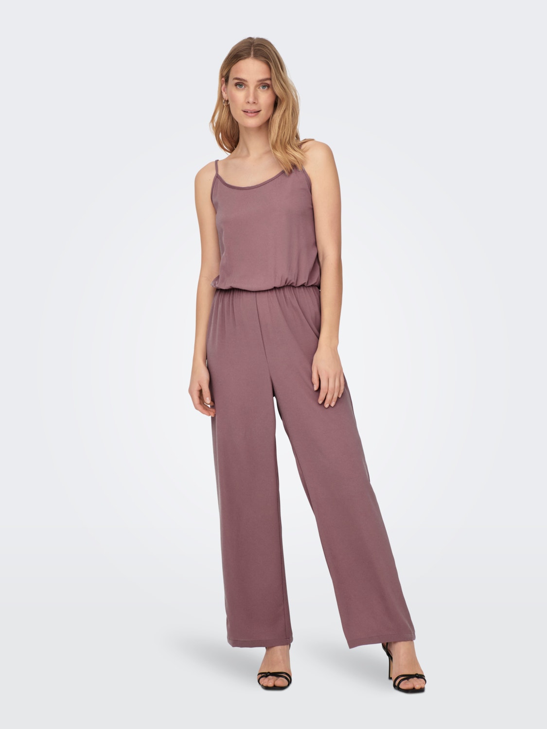 ONLY Wide Leg jumpsuit -Rose Brown - 15300900