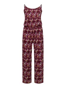 ONLY Schmale Träger Jumpsuit -Chocolate Truffle - 15300900