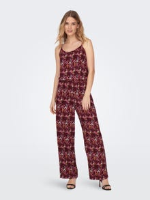 ONLY Thin straps Jumpsuit -Chocolate Truffle - 15300900