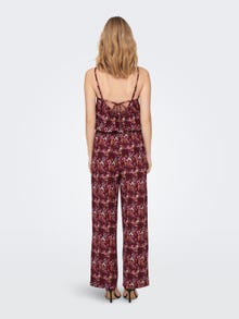 ONLY Jumpsuit med brede ben -Chocolate Truffle - 15300900