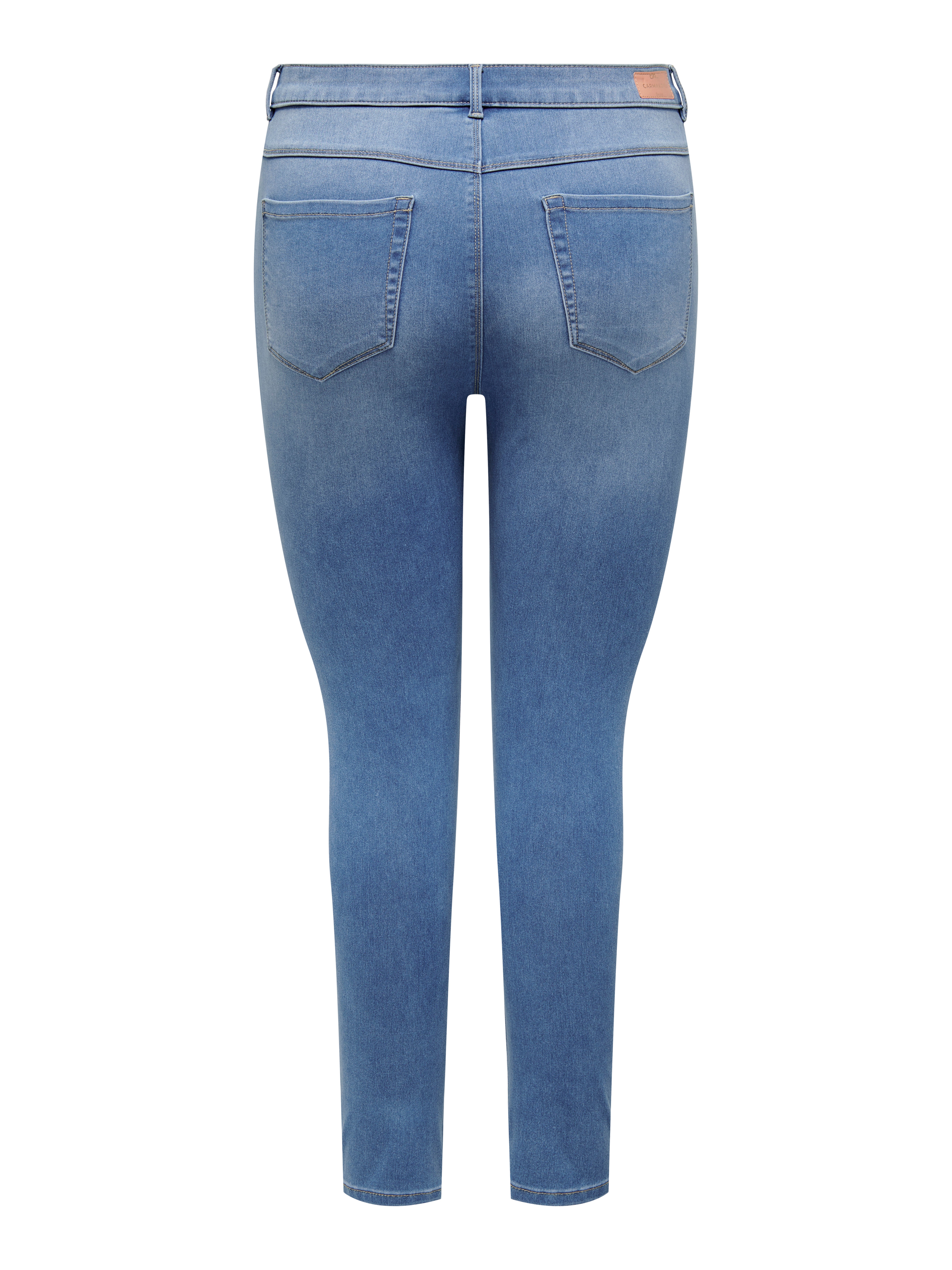 Thumbnail - Caraugusta Hohe Taille Skinny Fit Jeans